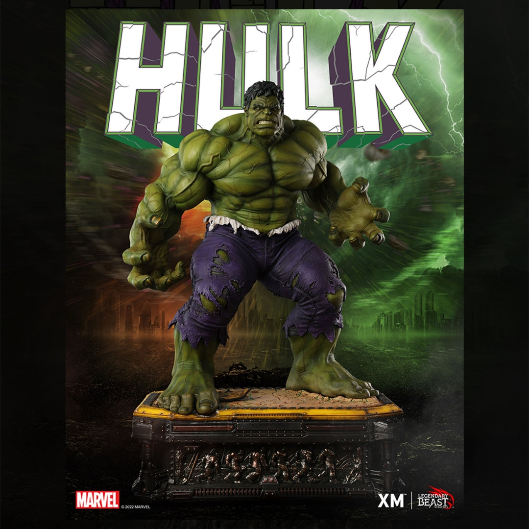 The Incredible Hulk: Premier Edition Statue by XM Studios -XM Studios - India - www.superherotoystore.com