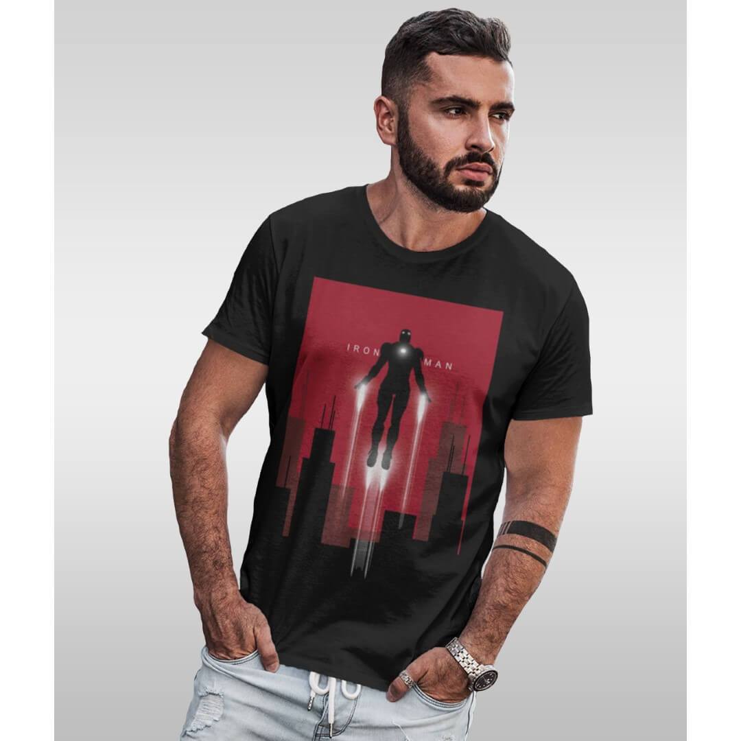 Marvel Comics Rise Of Iron Man T-Shirt -Celfie Design - India - www.superherotoystore.com