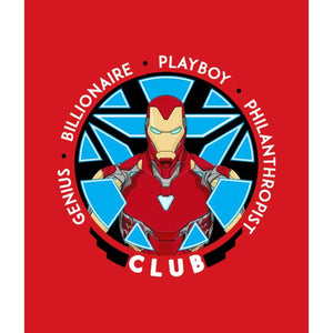 Iron Man Genius, Playboy T-Shirt -Celfie Design - India - www.superherotoystore.com