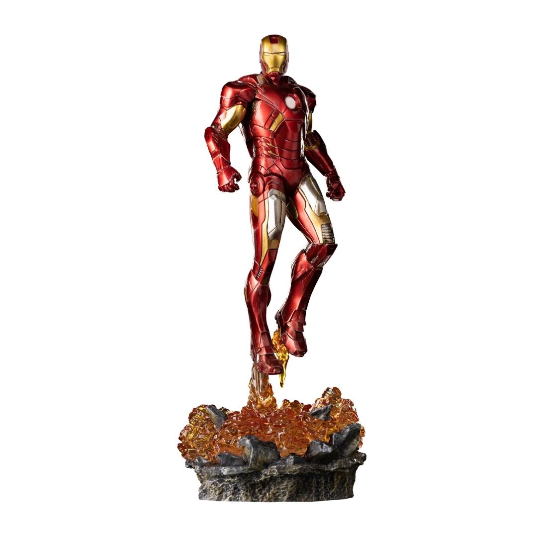 Avengers Battle Of NY - Infinity Saga Iron Man 1/10th Scale Statue by Iron Studios -Iron Studios - India - www.superherotoystore.com