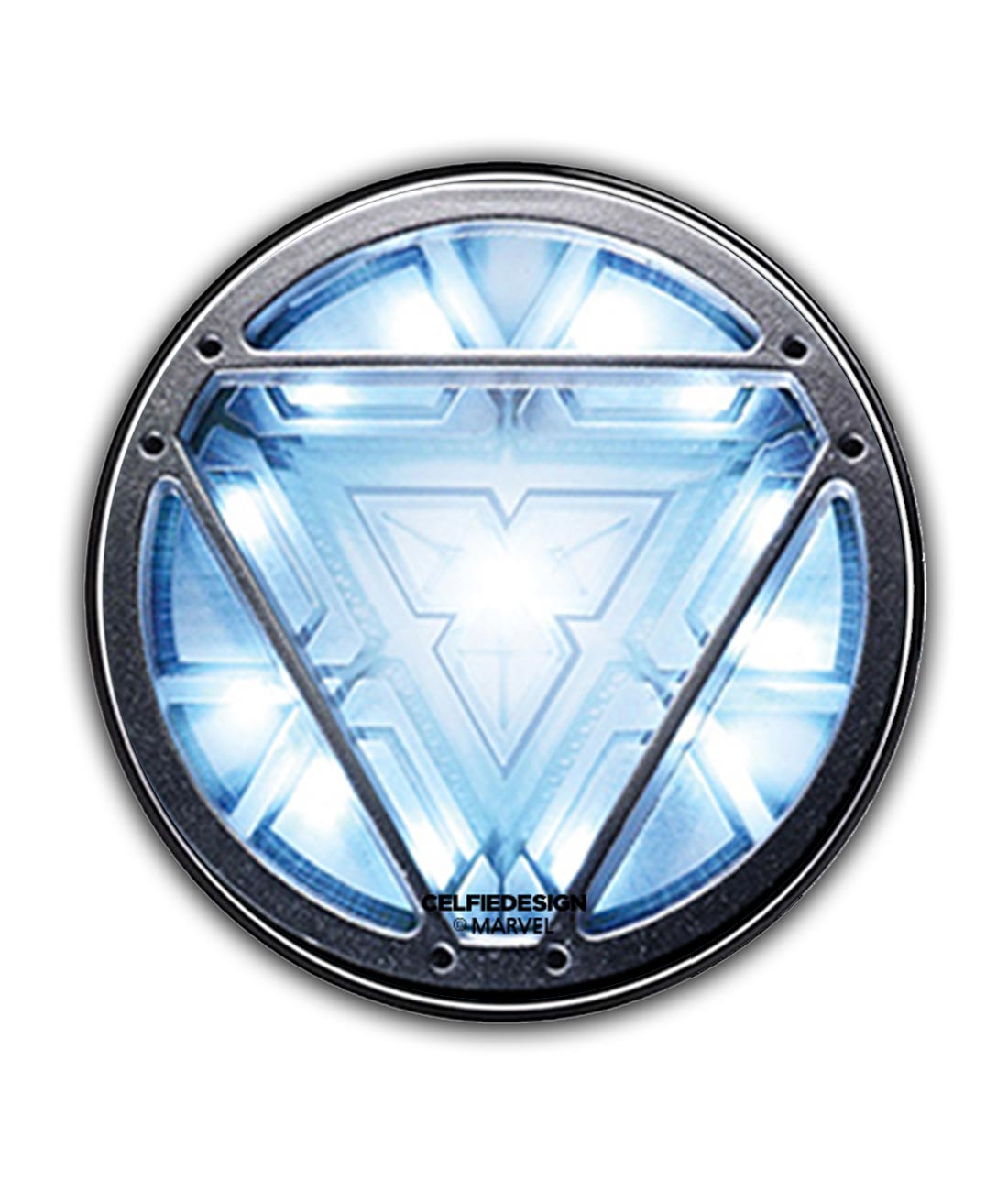 Ironman Arc Reactor - 10 X 10 (cm) Circular Coaster -Celfie Design - India - www.superherotoystore.com