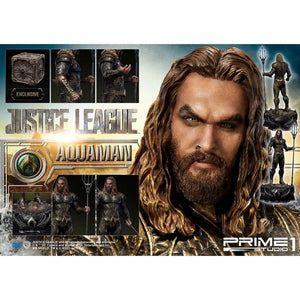 Aquaman Justice League Museum Masterline Statue by Prime 1 Studio -Prime 1 Studio - India - www.superherotoystore.com