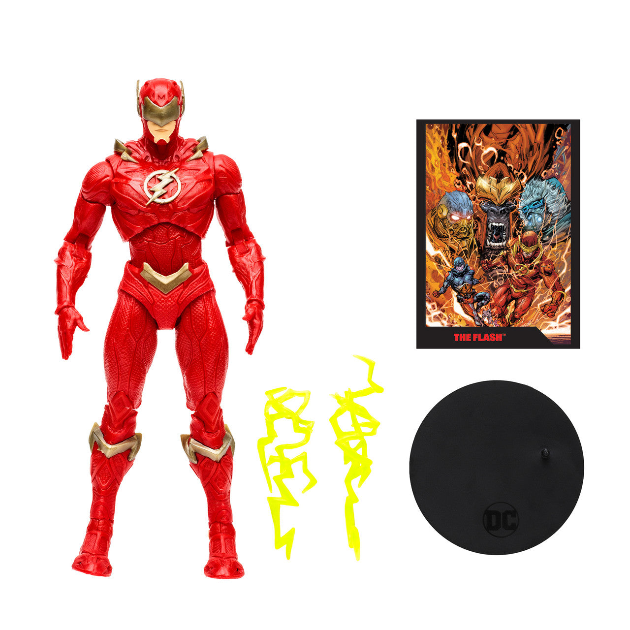 The Flash Barry Allen w/ Comic (Page Punchers Series) 7" Figure by Mcfarlane Toys -McFarlane Toys - India - www.superherotoystore.com