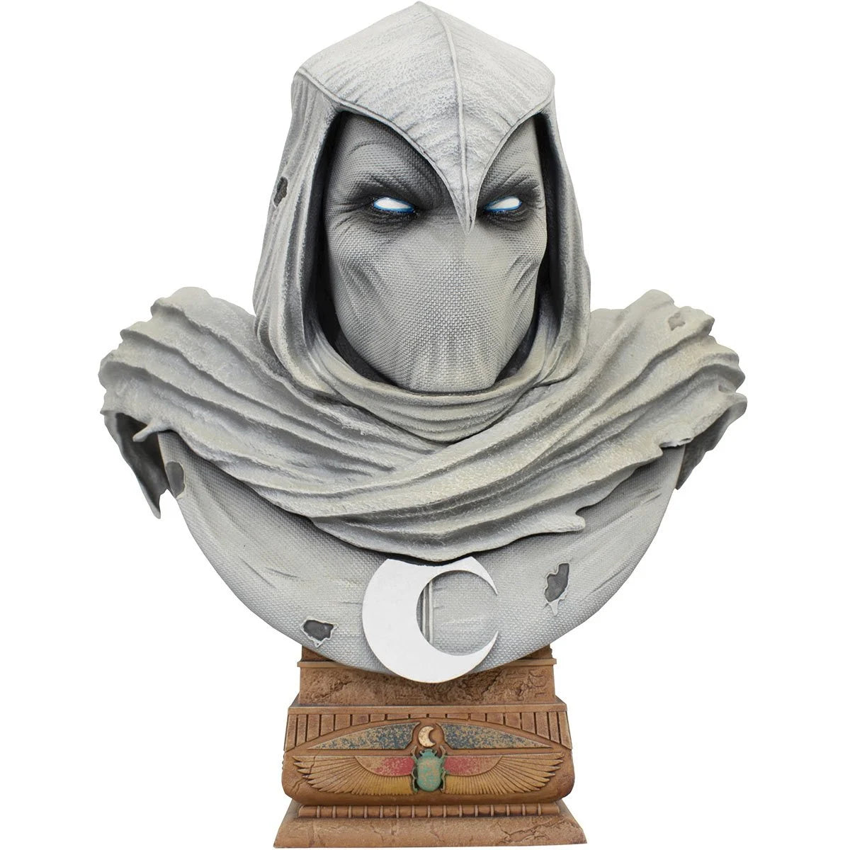 Marvel Legends in 3D Moon Knight 1:2 Scale Bust by Diamond Select Toys -Diamond Gallery - India - www.superherotoystore.com