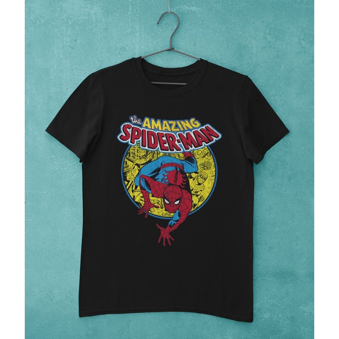 Marvel Comics Comic Spidey T-Shirt -Celfie Design - India - www.superherotoystore.com