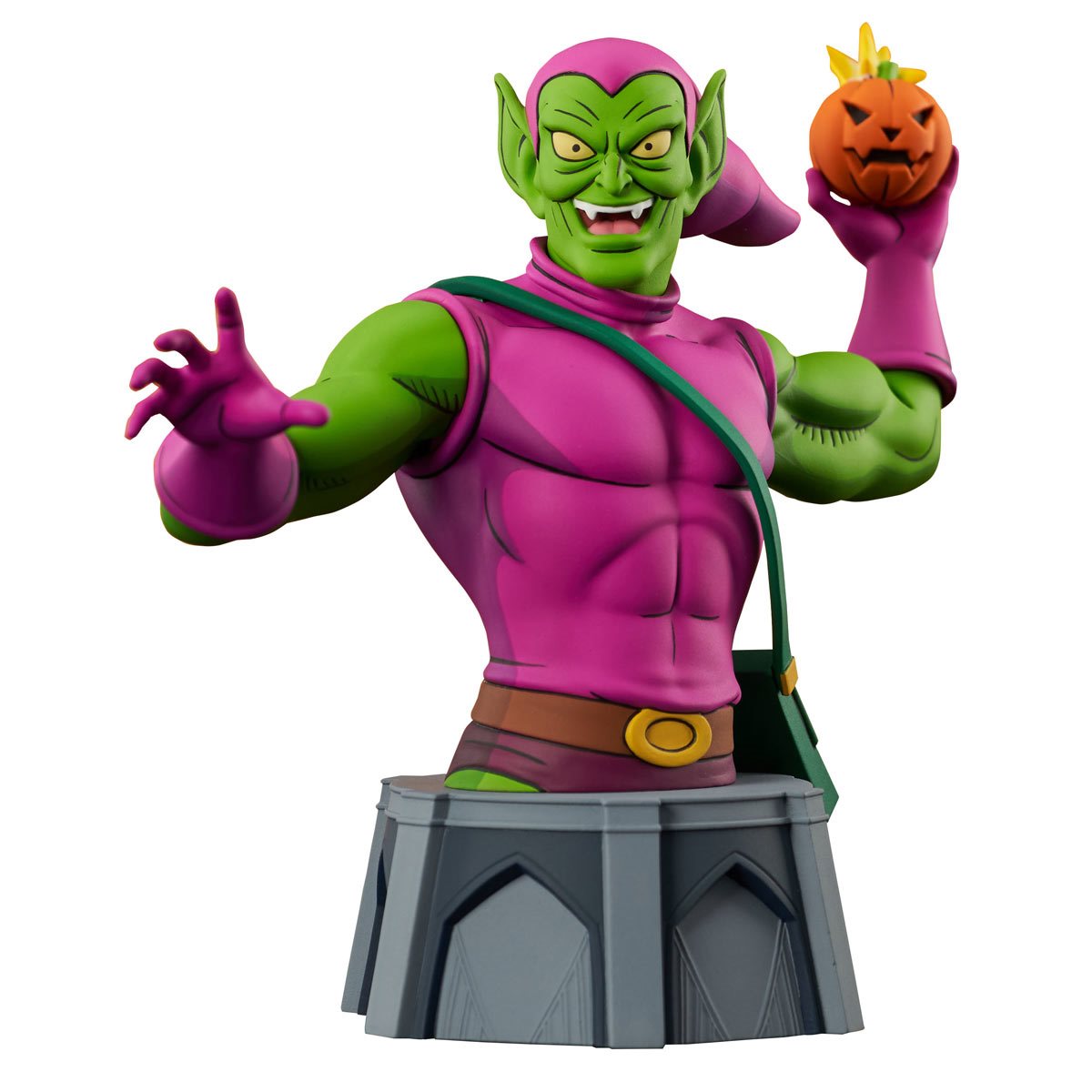 Spider-Man Marvel Animated Green Goblin 1:7 Mini-Bust by Diamond Select Toys -Diamond Gallery - India - www.superherotoystore.com