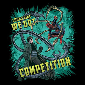 LOOKS LIKE WE GOT COMPETITION - MARVEL OFFICIAL T-SHIRT -Redwolf - India - www.superherotoystore.com