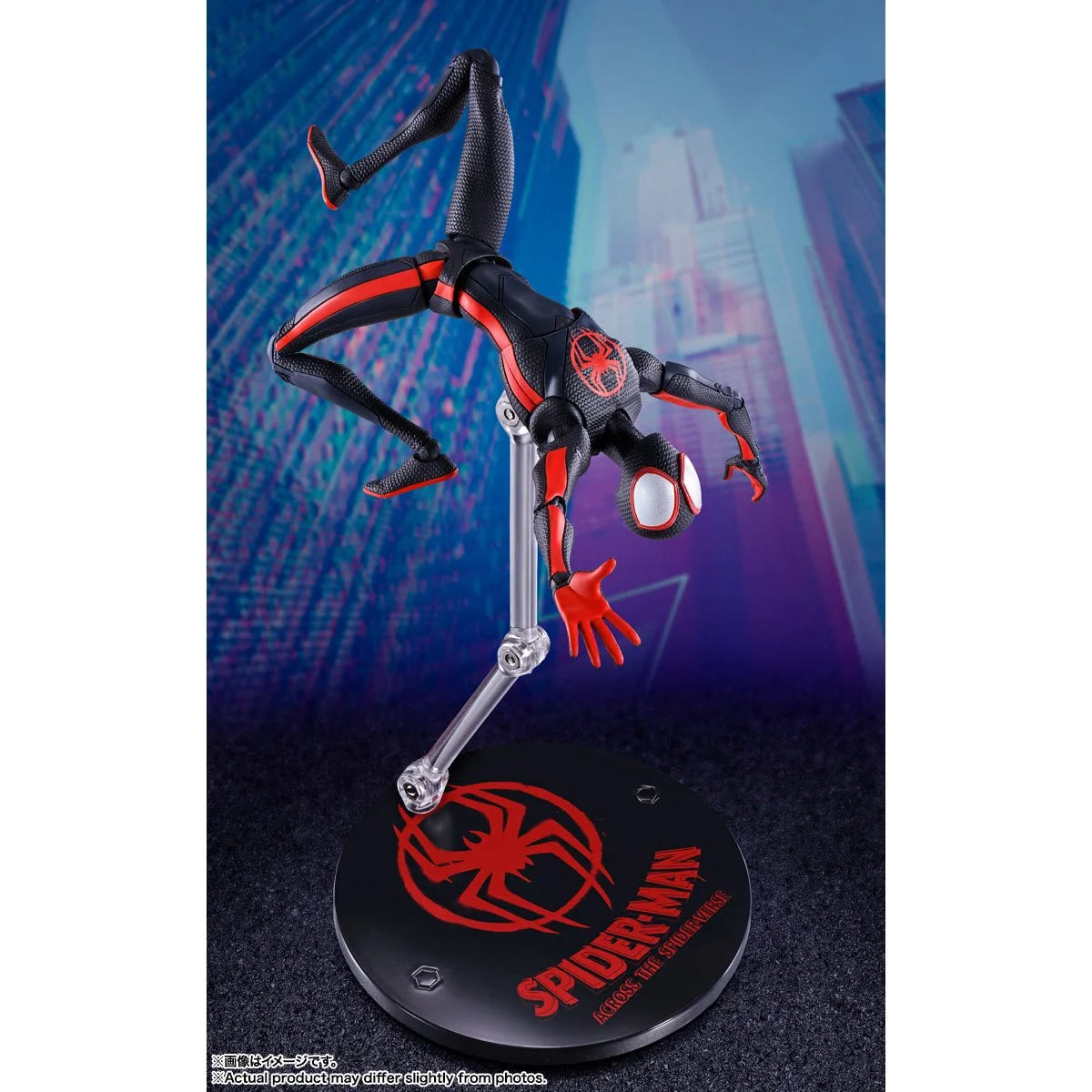 Spider-Man Across the Spiderverse Miles Morales Action Figure by Tamashii Nations -Tamashii Nations - India - www.superherotoystore.com