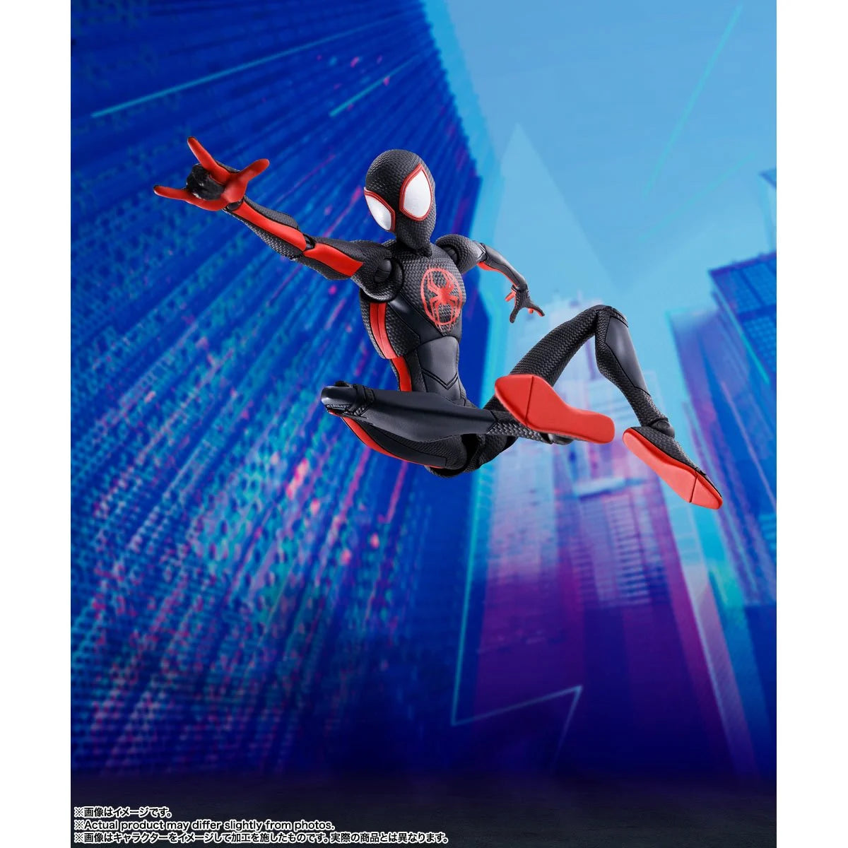 Spider-Man Across the Spiderverse Miles Morales Action Figure by Tamashii Nations -Tamashii Nations - India - www.superherotoystore.com