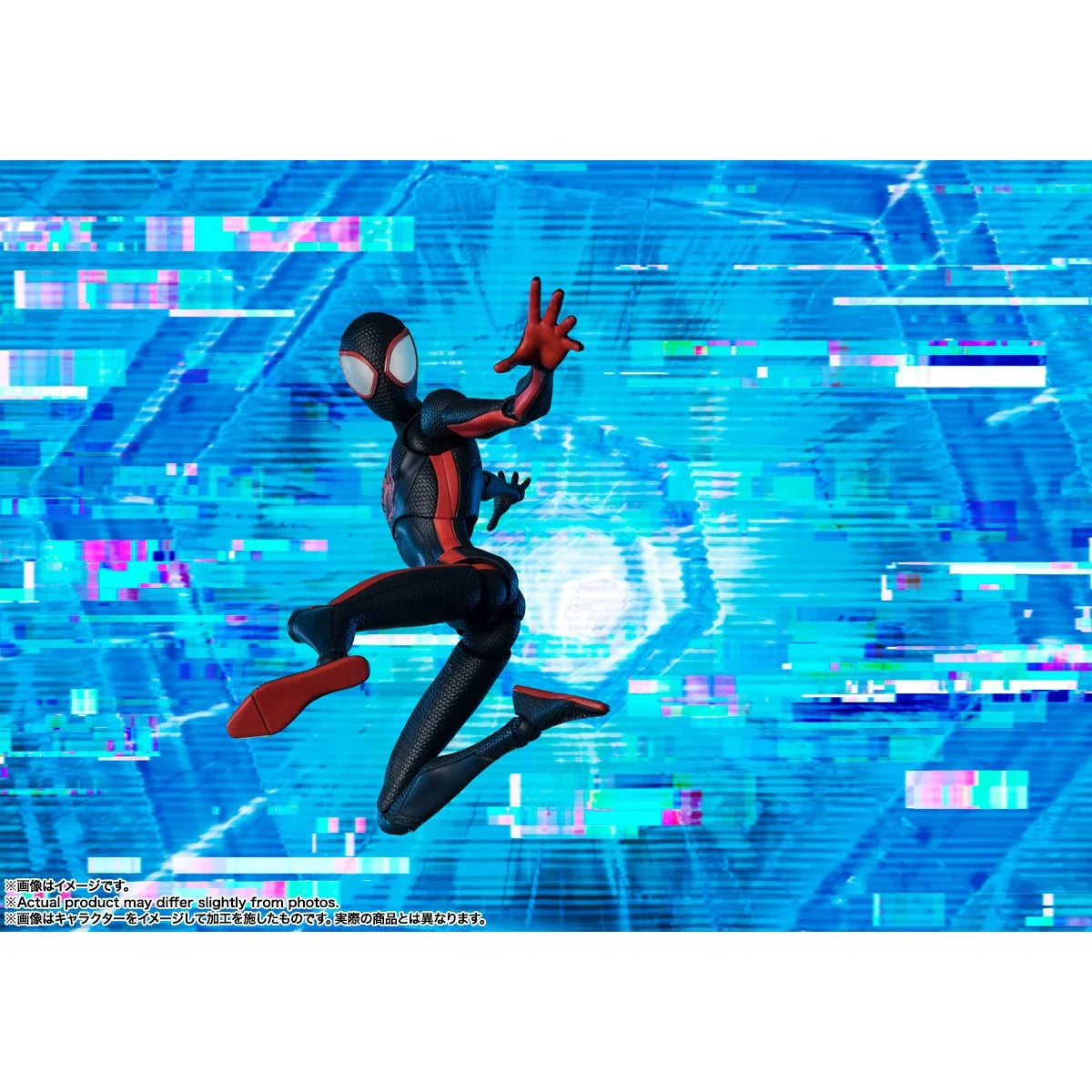 Spider-Man Across the Spiderverse Miles Morales Action Figure by Tamashii Nations -Tamashii Nations - India - www.superherotoystore.com