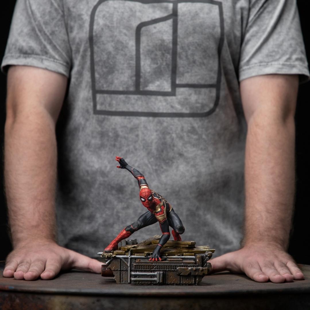 Spiderman No Way Home Peter 1 (Tom Holland) Statue by Iron Studios -Iron Studios - India - www.superherotoystore.com