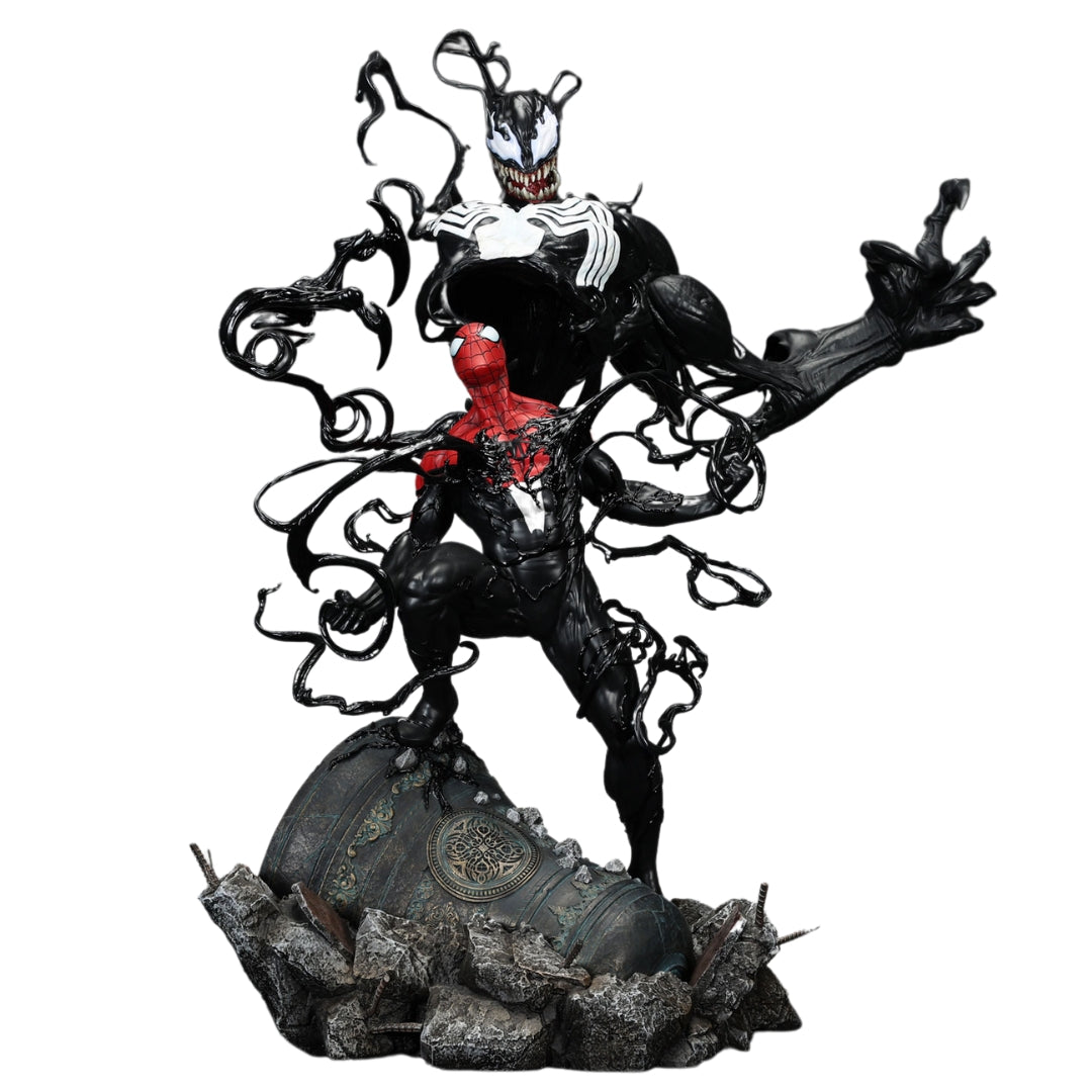 Spiderman X Venom Symbiote (Transformation) 1/4 Scale Statue by XM Studios -XM Studios - India - www.superherotoystore.com