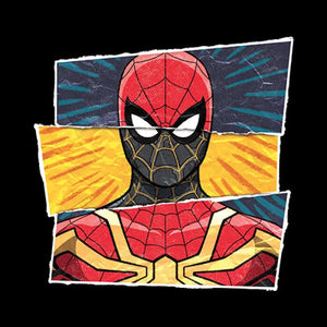 FACES OF SPIDER-MAN - MARVEL OFFICIAL T-SHIRT -Redwolf - India - www.superherotoystore.com