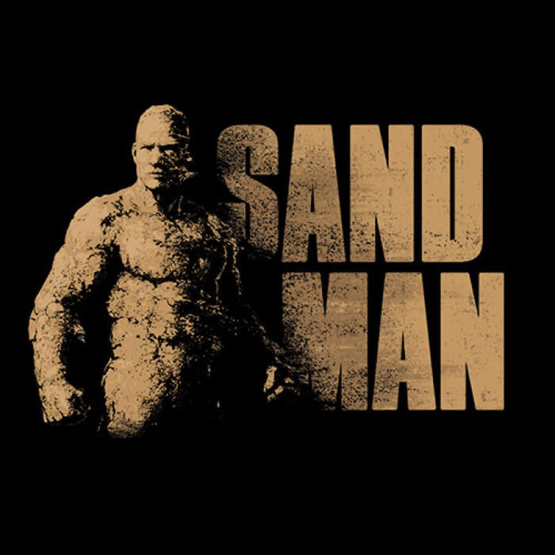 SAND MAN - MARVEL OFFICIAL T-SHIRT -Redwolf - India - www.superherotoystore.com