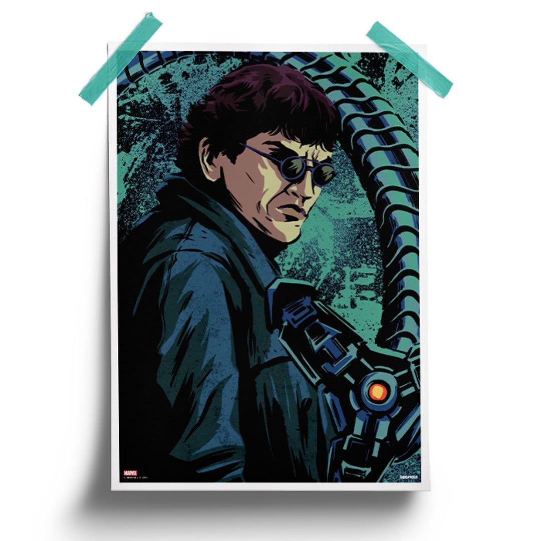 DR. OTTO OCTAVIUS - MARVEL OFFICIAL POSTER -Redwolf - India - www.superherotoystore.com