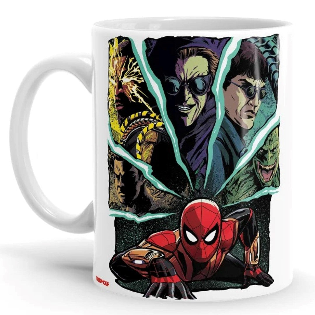 SPIDEY SENSES DANGER - MARVEL OFFICIAL MUG -Redwolf - India - www.superherotoystore.com