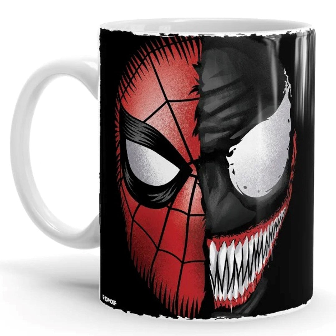 SPIDEY VS VENOM - MARVEL OFFICIAL MUG -Redwolf - India - www.superherotoystore.com