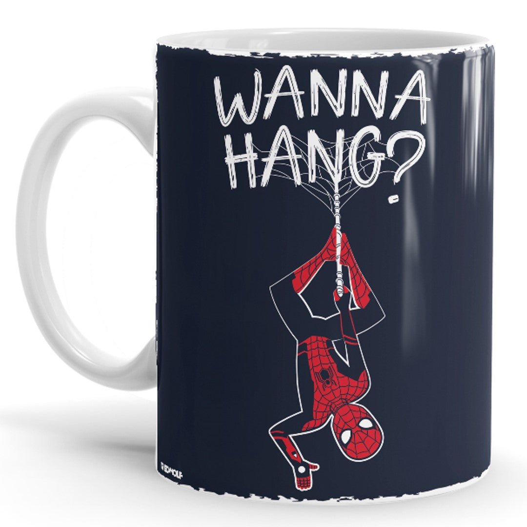 WANNA HANG - MARVEL OFFICIAL MUG -Redwolf - India - www.superherotoystore.com