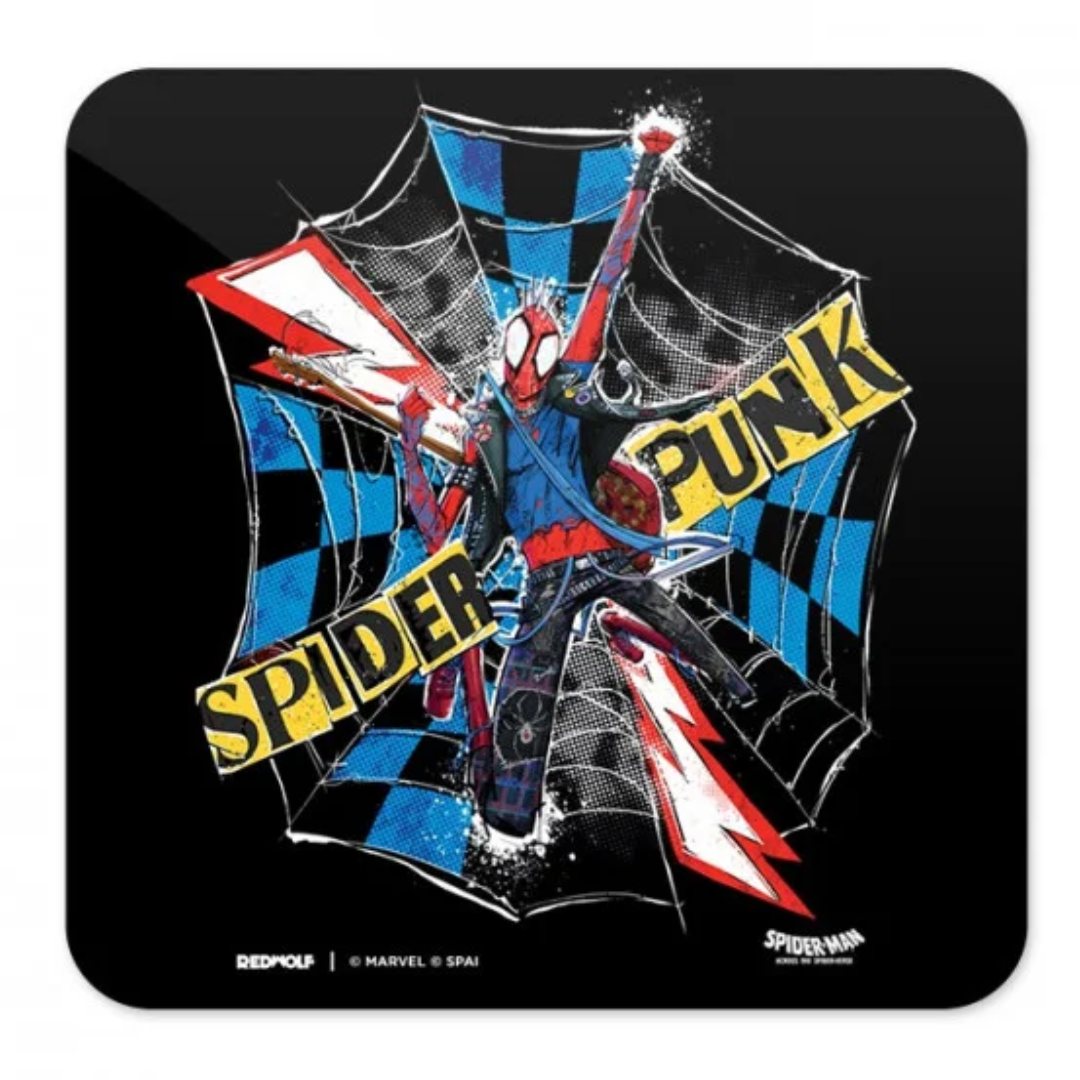 Spider Punk Coaster -Redwolf - India - www.superherotoystore.com