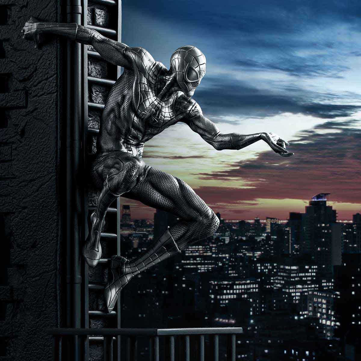Limited Edition Spider-Man Figurine by Royal Selangor -Royal Selangor - India - www.superherotoystore.com