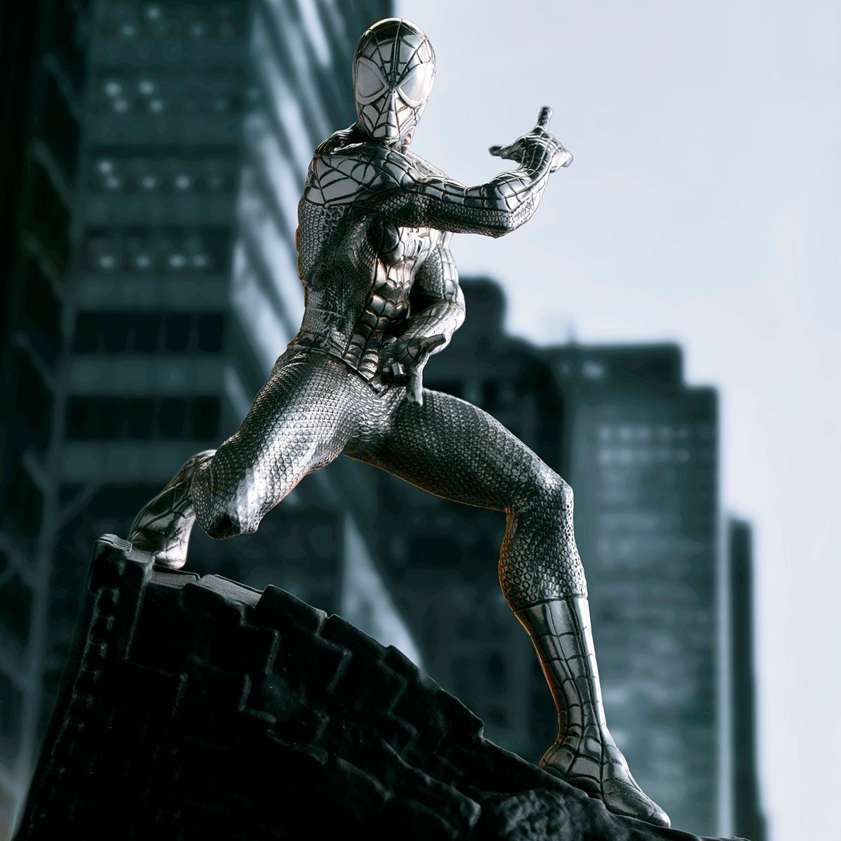 Spider-Man Webslinger Figurine by Royal Selangor -Royal Selangor - India - www.superherotoystore.com