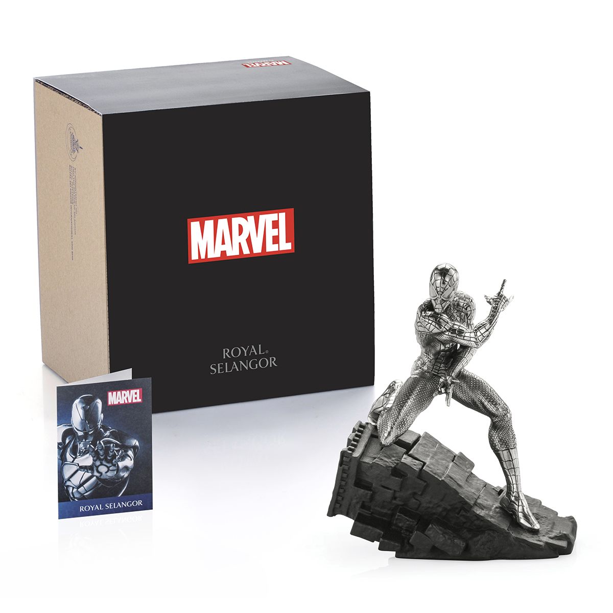 Spider-Man Webslinger Figurine by Royal Selangor -Royal Selangor - India - www.superherotoystore.com
