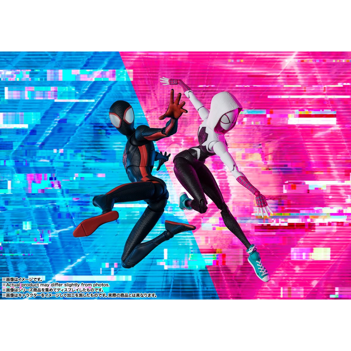 Spider-Man Across the Spiderverse Spider-Gwen Action Figure by S.H.Figuarts -SH Figuarts - India - www.superherotoystore.com