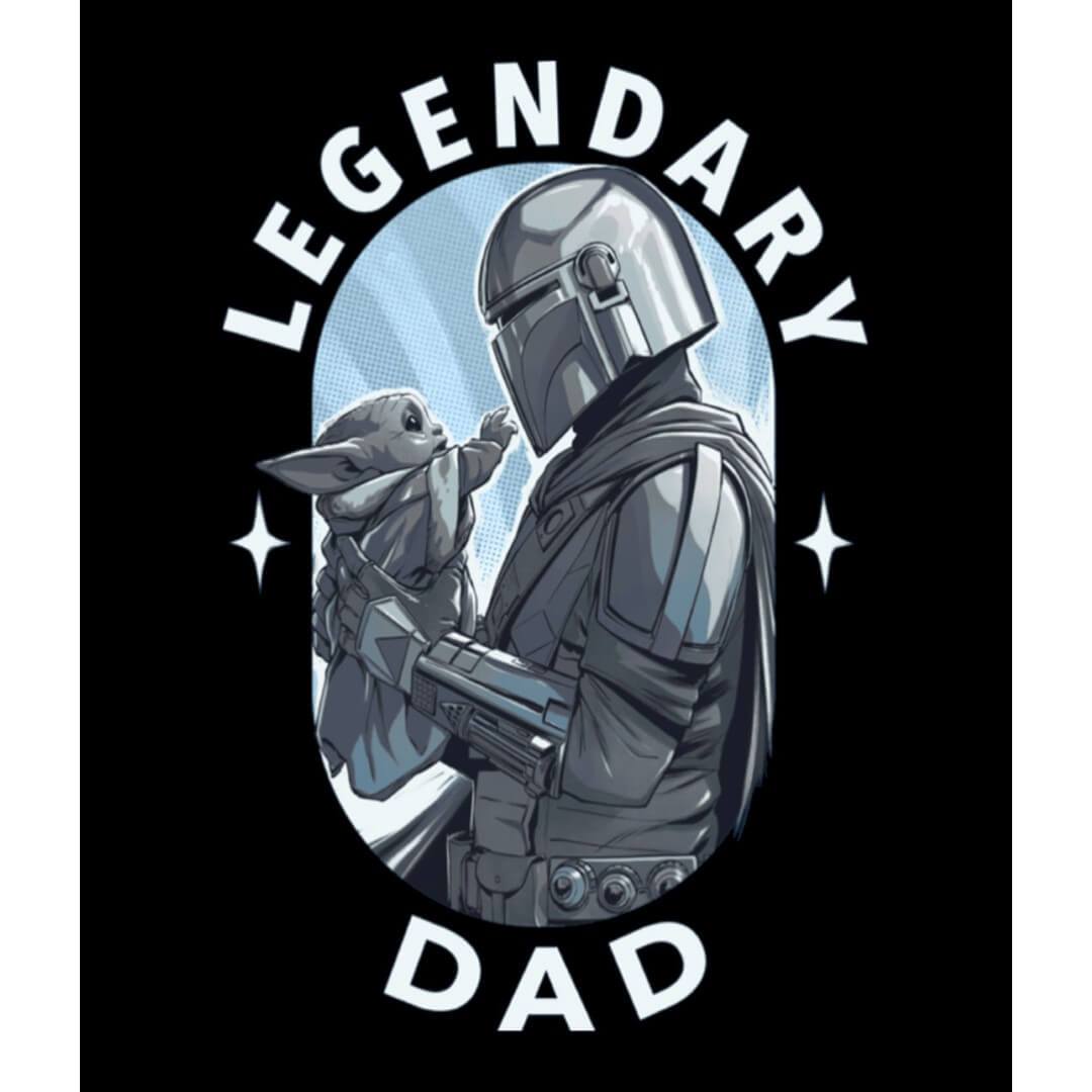 Star Wars The Mandalorian Mandalorian Dad T-Shirt -Celfie Design - India - www.superherotoystore.com