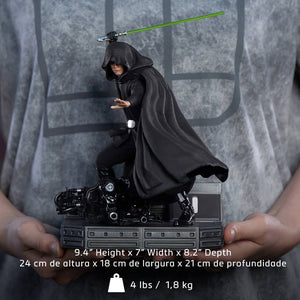 Star Wars The Mandalorian Luke Skywalker Combat Version 1:10th Scale Statue by Iron Studios -Iron Studios - India - www.superherotoystore.com