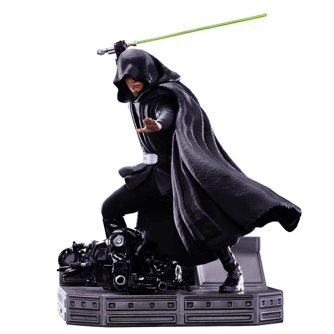 Star Wars The Mandalorian Luke Skywalker Combat Version 1:10th Scale Statue by Iron Studios -Iron Studios - India - www.superherotoystore.com
