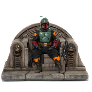Star Wars The Mandalorian - Boba Fett On Throne 1/10th Scale Statue by Iron Studios -Iron Studios - India - www.superherotoystore.com