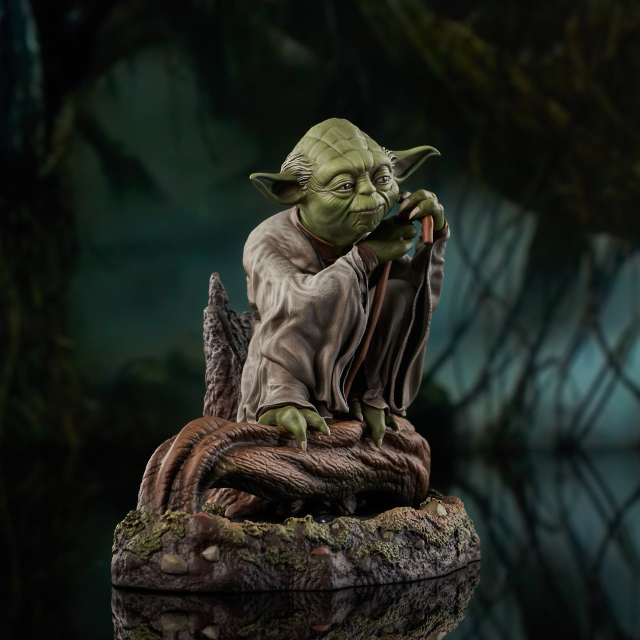 Star Wars: Return of the Jedi Yoda Milestones Statue by Diamond Gallery -Diamond Gallery - India - www.superherotoystore.com