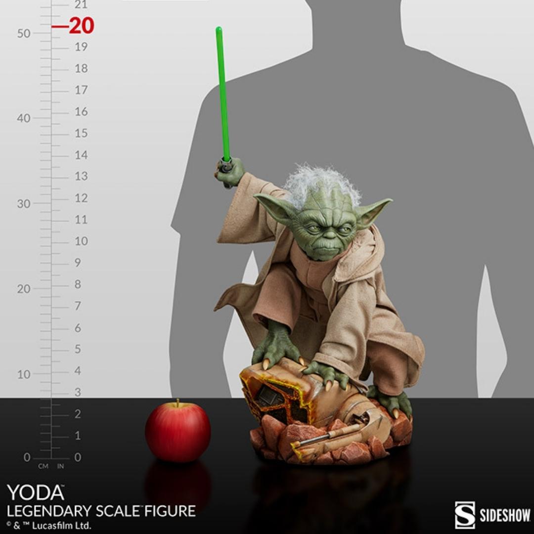 Yoda Legendary Scale Star Wars Statue by Sideshow Collectibles -Sideshow Collectibles - India - www.superherotoystore.com