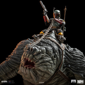 Star Wars Boba Fett and Rancor 1/20 Scale Statue by Iron Studios -Iron Studios - India - www.superherotoystore.com