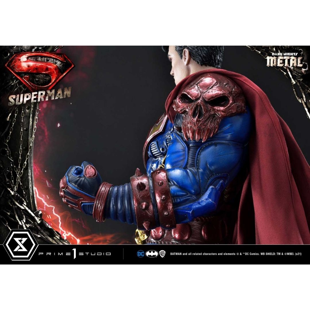 DC Comics Dark Knight Metals Superman 1/3rd Scale Statue by Prime 1 Studios -Prime 1 Studio - India - www.superherotoystore.com