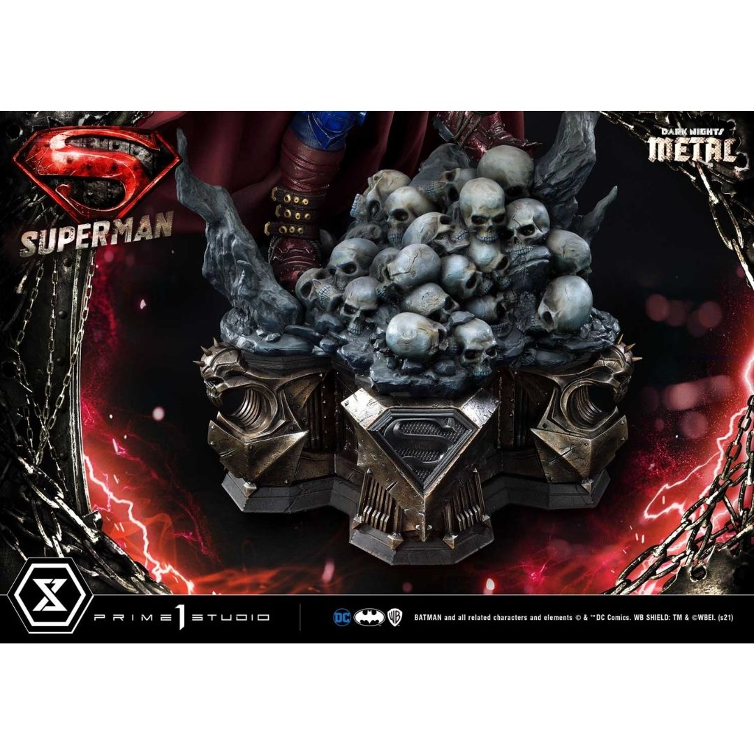 DC Comics Dark Knight Metals Superman 1/3rd Scale Statue by Prime 1 Studios -Prime 1 Studio - India - www.superherotoystore.com