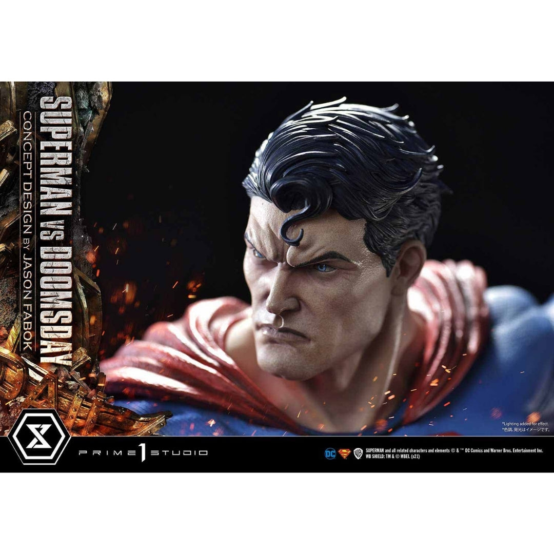 DC Comics Superman Vs Doomsday 1/3rd Scale (Bonus Version) Statue by Prime 1 Studios -Prime 1 Studio - India - www.superherotoystore.com