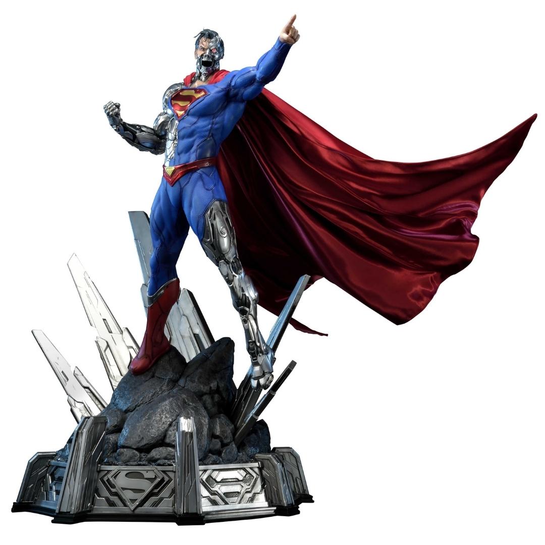 Cyborg Superman Museum Masterline Deluxe Statue by Prime 1 Studio -Prime 1 Studio - India - www.superherotoystore.com