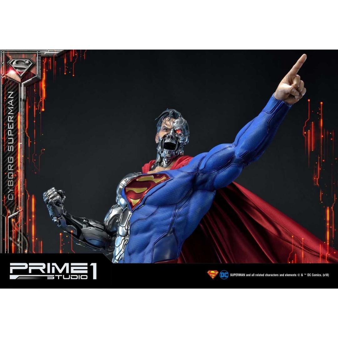 Cyborg Superman Museum Masterline Deluxe Statue by Prime 1 Studio -Prime 1 Studio - India - www.superherotoystore.com