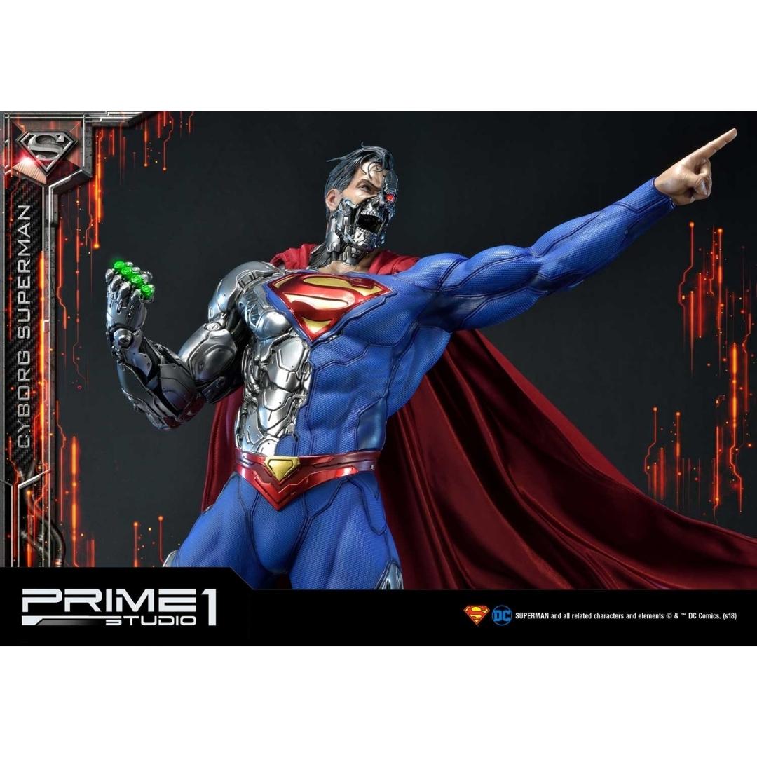 Cyborg Superman Museum Masterline Deluxe Statue by Prime 1 Studio -Prime 1 Studio - India - www.superherotoystore.com