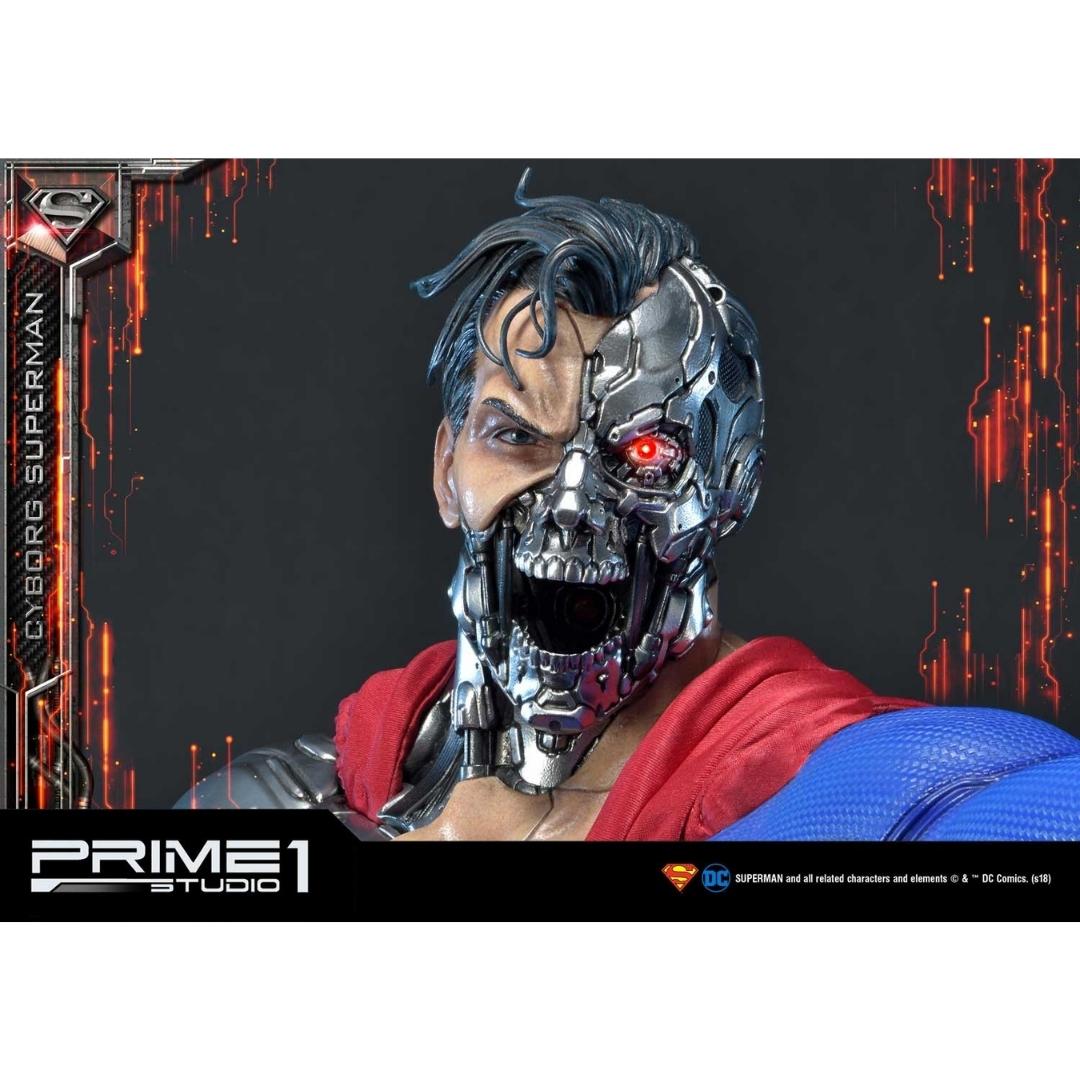 Cyborg Superman Museum Masterline Deluxe Statue by Prime 1 Studio -Prime 1 Studio - India - www.superherotoystore.com