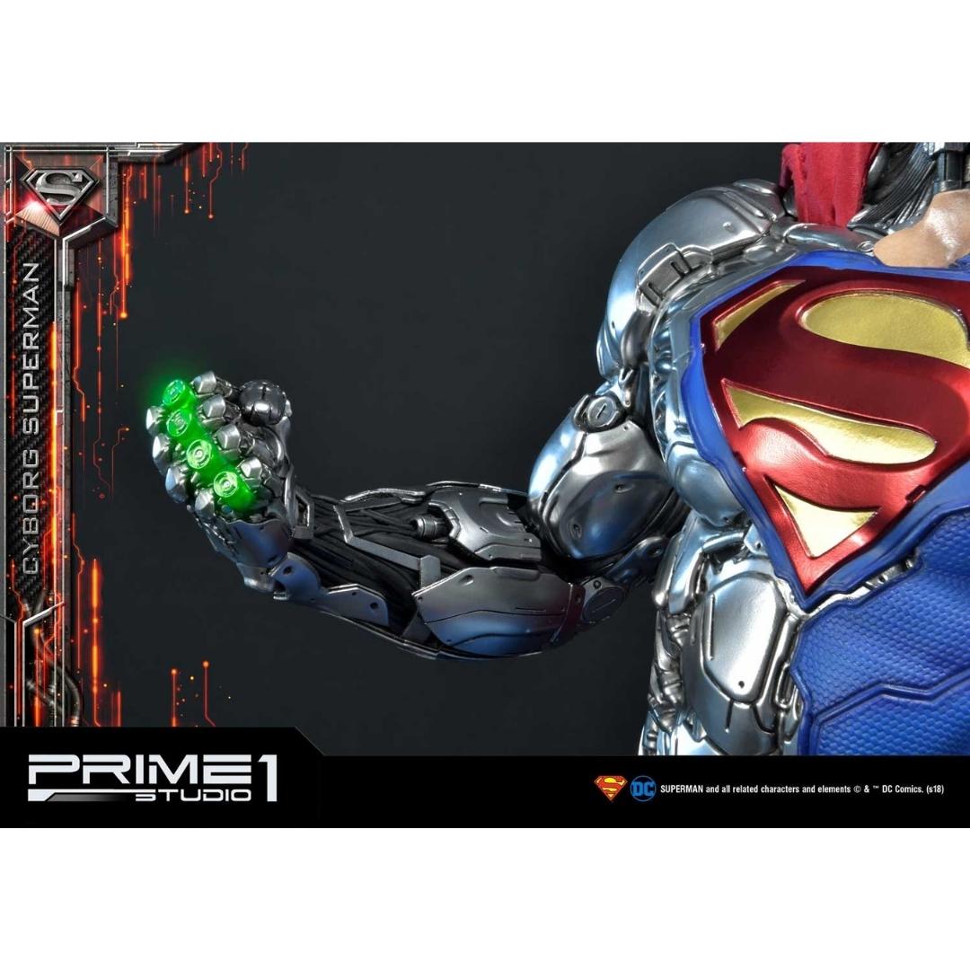 Cyborg Superman Museum Masterline Deluxe Statue by Prime 1 Studio -Prime 1 Studio - India - www.superherotoystore.com