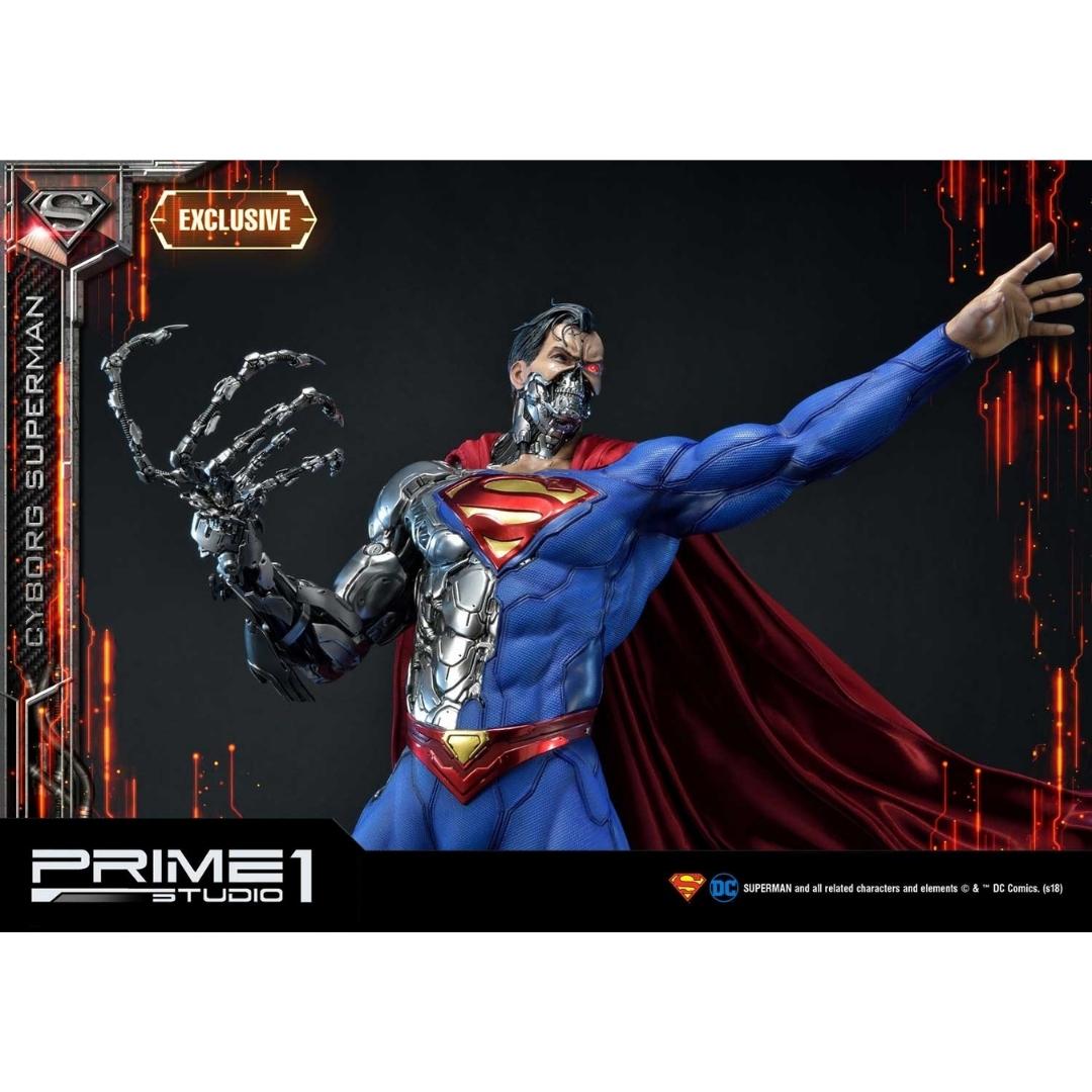 Cyborg Superman Museum Masterline Deluxe Statue by Prime 1 Studio -Prime 1 Studio - India - www.superherotoystore.com