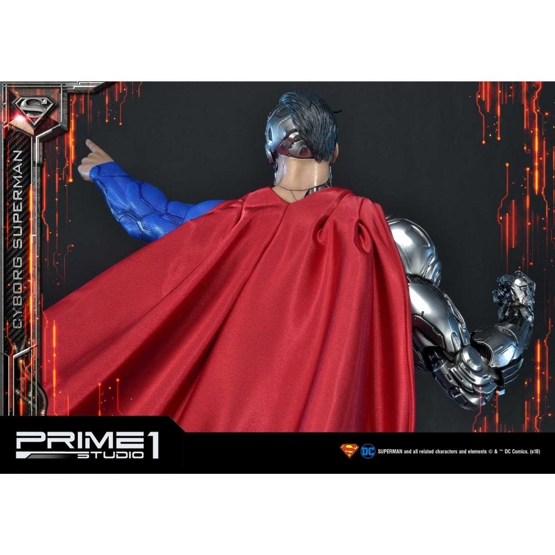 Cyborg Superman Museum Masterline Deluxe Statue by Prime 1 Studio -Prime 1 Studio - India - www.superherotoystore.com