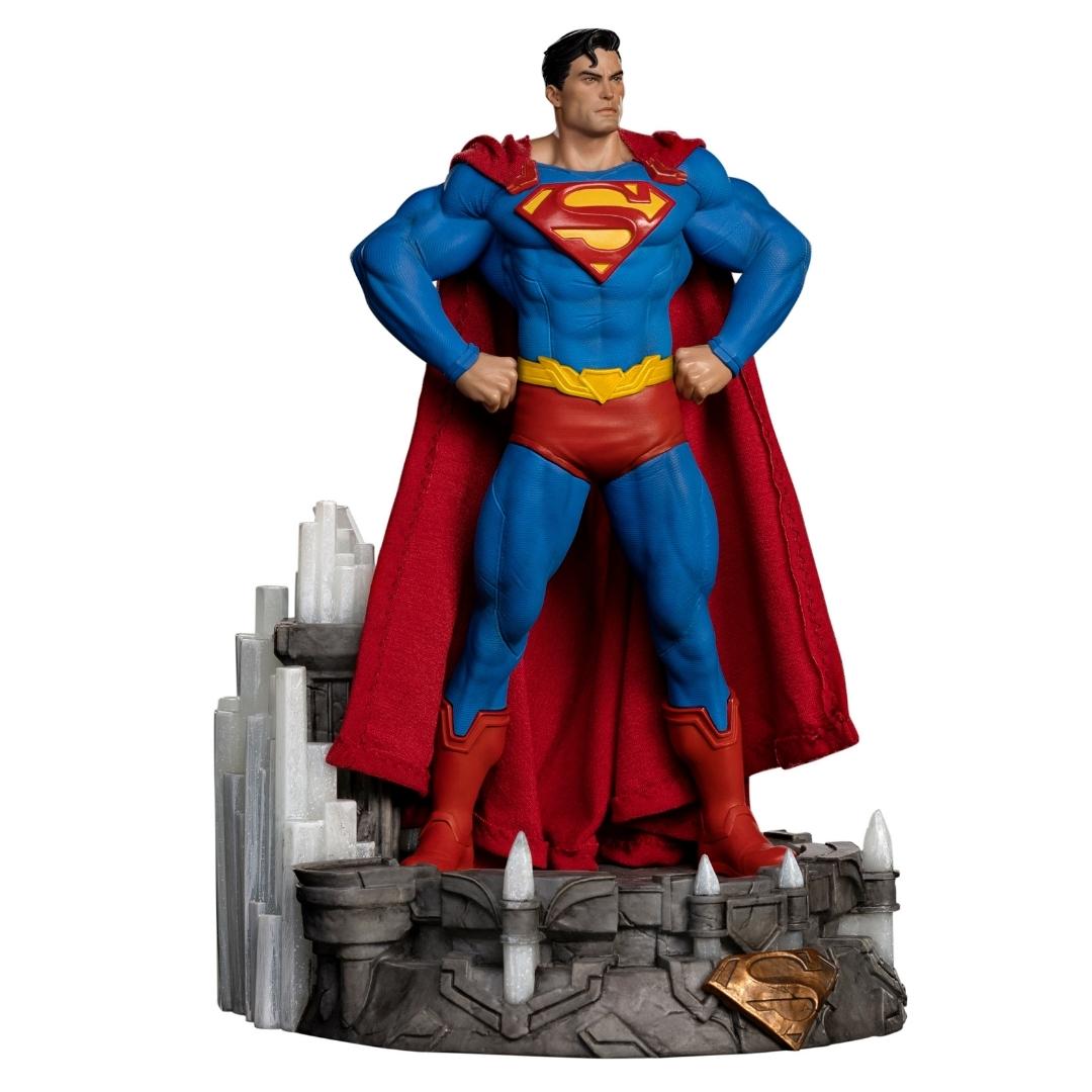 Superman Unleashed Deluxe DC Comics Art Statue by Iron Studios -Iron Studios - India - www.superherotoystore.com