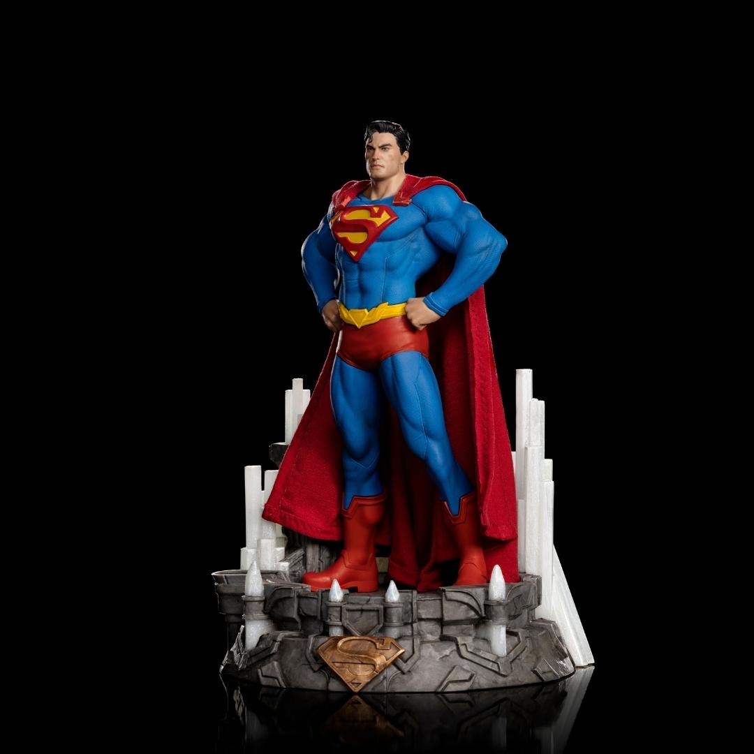 Superman Unleashed Deluxe DC Comics Art Statue by Iron Studios -Iron Studios - India - www.superherotoystore.com