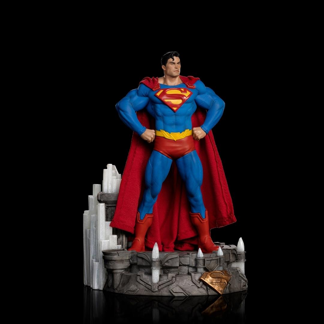 Superman Unleashed Deluxe DC Comics Art Scale by Iron Studios -Iron Studios - India - www.superherotoystore.com