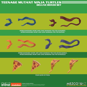 Teenage Mutant Ninja Turtles Deluxe One:12 Boxed Set by Mezco Toys -Mezco Toys - India - www.superherotoystore.com