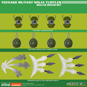 Teenage Mutant Ninja Turtles Deluxe One:12 Boxed Set by Mezco Toys -Mezco Toys - India - www.superherotoystore.com