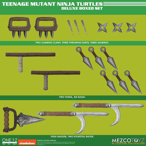 Teenage Mutant Ninja Turtles Deluxe One:12 Boxed Set by Mezco Toys -Mezco Toys - India - www.superherotoystore.com